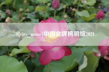 大兴安岭中国金牌榜明细2021