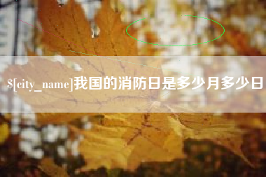 大兴安岭我国的消防日是多少月多少日