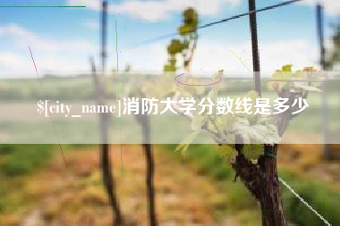 大兴安岭消防大学分数线是多少