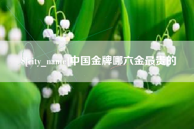 大兴安岭中国金牌哪六金最贵的