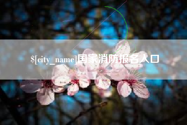 大兴安岭国家消防报名入口
