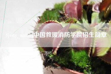 大兴安岭中国救援消防学院招生简章