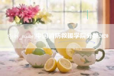 大兴安岭中国消防救援学院分数2020