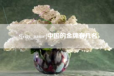 大兴安岭中国的金牌有几名