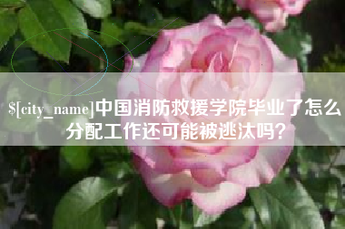 大兴安岭中国消防救援学院毕业了怎么分配工作还可能被逃汰吗？