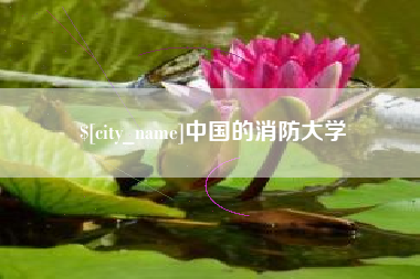 大兴安岭中国的消防大学