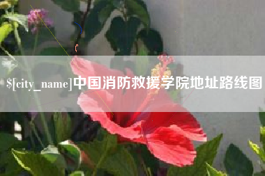 大兴安岭中国消防救援学院地址路线图
