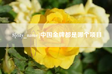 大兴安岭中国金牌都是哪个项目