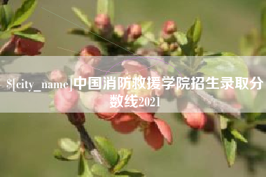 大兴安岭中国消防救援学院招生录取分数线2021