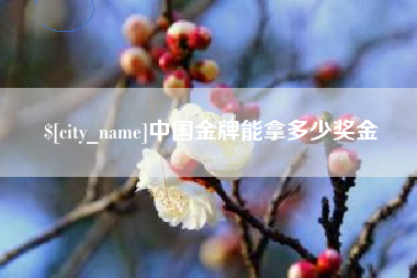 大兴安岭中国金牌能拿多少奖金