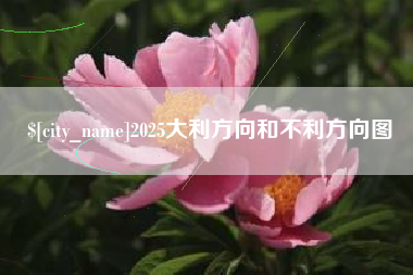 大兴安岭2025大利方向和不利方向图
