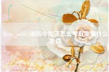 大兴安岭消防中控证怎么考取需要什么条件