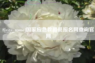 大兴安岭国家应急救援员报名网查询官网