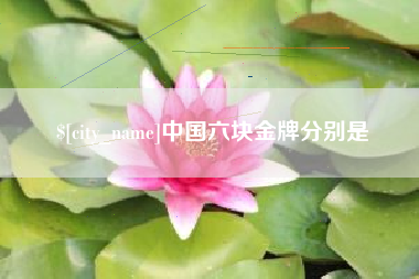 大兴安岭中国六块金牌分别是
