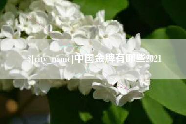 大兴安岭中国金牌有哪些2021