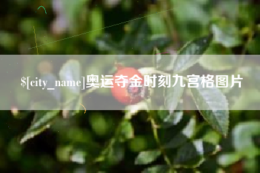 大兴安岭奥运夺金时刻九宫格图片