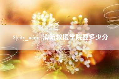 大兴安岭消防救援学院要多少分